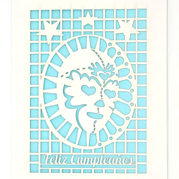 TWH Luchador Feliz Cumpleanos Card -  - Cards - Feliz Modern