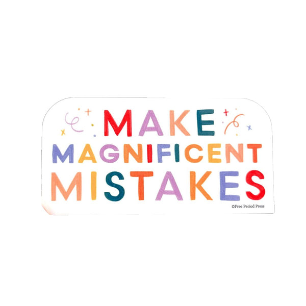 FPP Magnificent Mistakes Sticker -  - Stickers - Feliz Modern