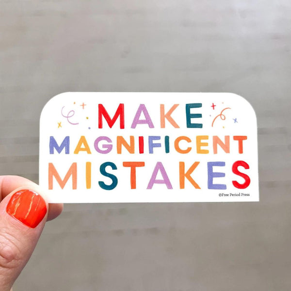 FPP Magnificent Mistakes Sticker -  - Stickers - Feliz Modern