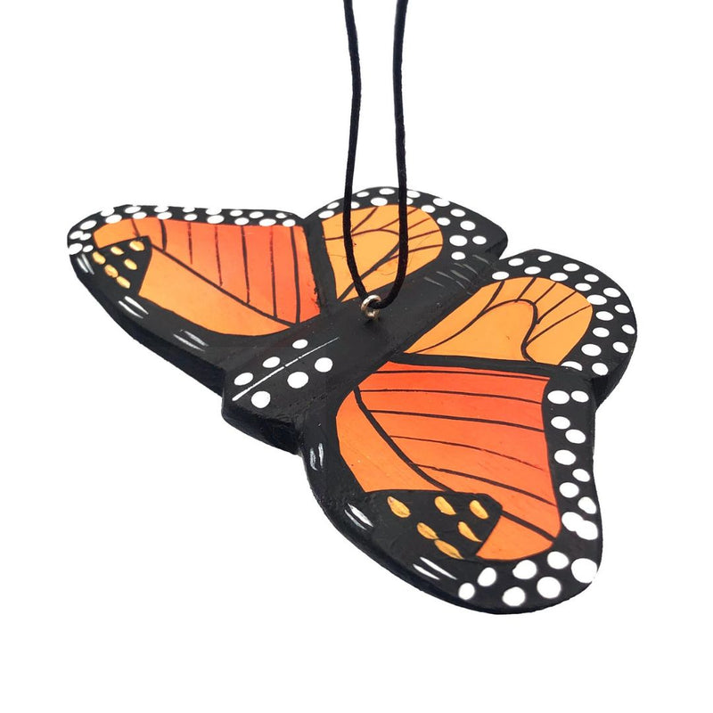 WOTC Monarch Butterfly Balsa Ornament -  - Christmas - Feliz Modern