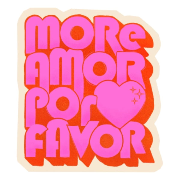 ATWW More Amor Sticker -  - Stickers - Feliz Modern