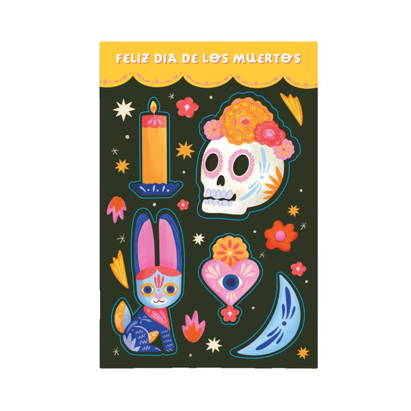 AAPK Dia De Los Muertos Sticker Sheet -  - Stickers - Feliz Modern