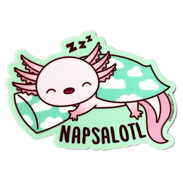 TBC Napsalotl Sticker -  - Stickers - Feliz Modern