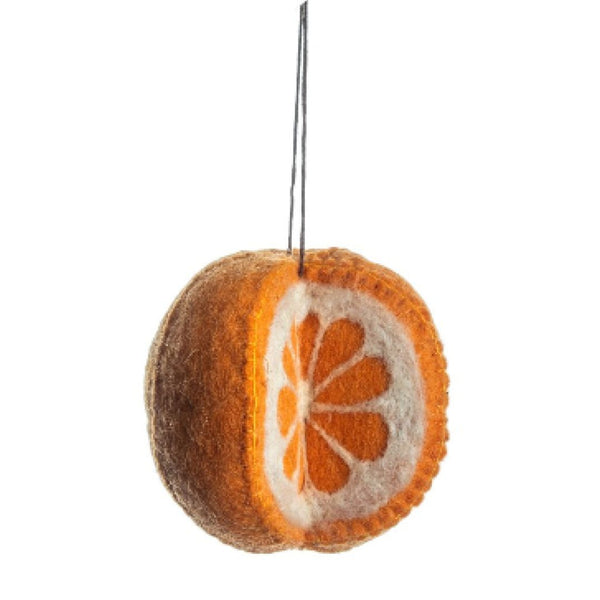 SROB Orange Ornament -  - Christmas - Feliz Modern