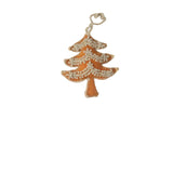 MECN Embroidered Tree Ornament - Orange - Christmas - Feliz Modern