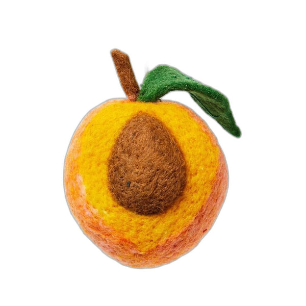 SROB Peach Ornament -  - Christmas - Feliz Modern