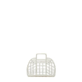 JFZBI Jelly Party Basket - Pearl White - Bags - Feliz Modern