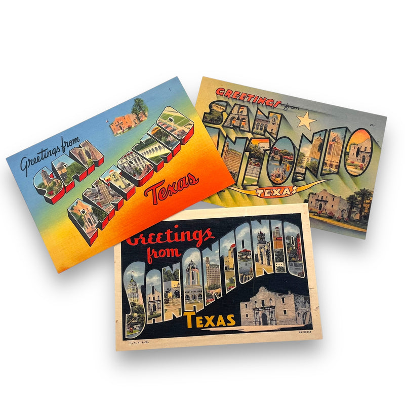 SDGRN San Antonio Postcards -  - Art - Feliz Modern