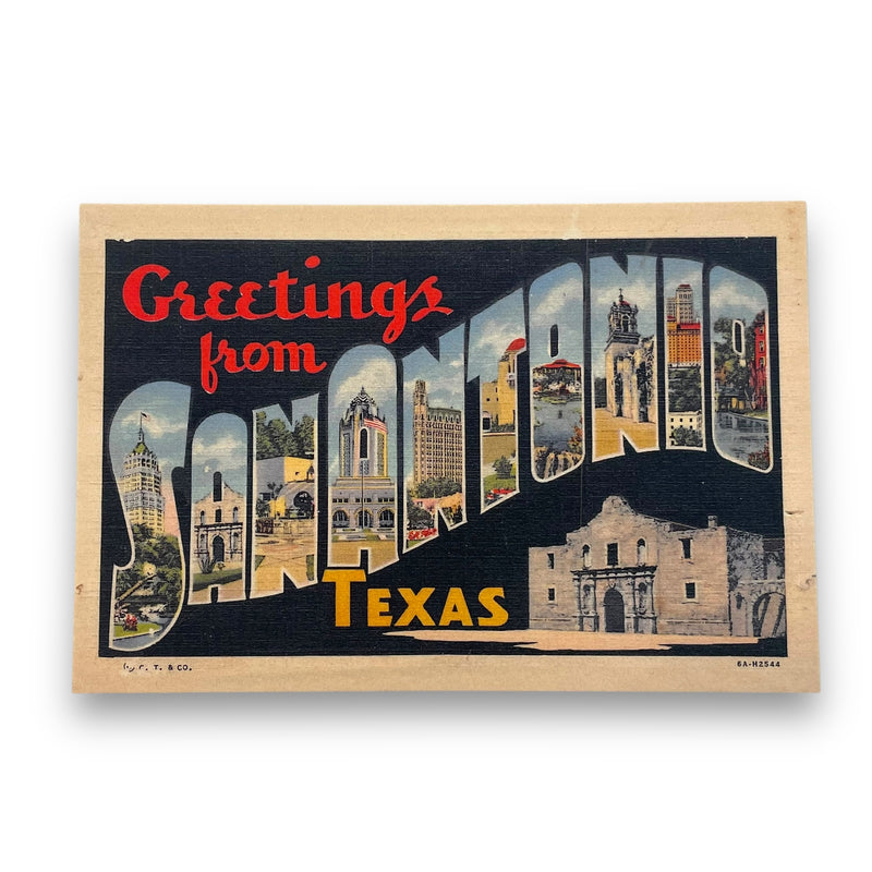 SDGRN San Antonio Postcards - Timeless - Art - Feliz Modern