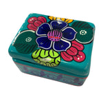 AAES Ceramic Trinket Box - teal - Decor Objects - Feliz Modern