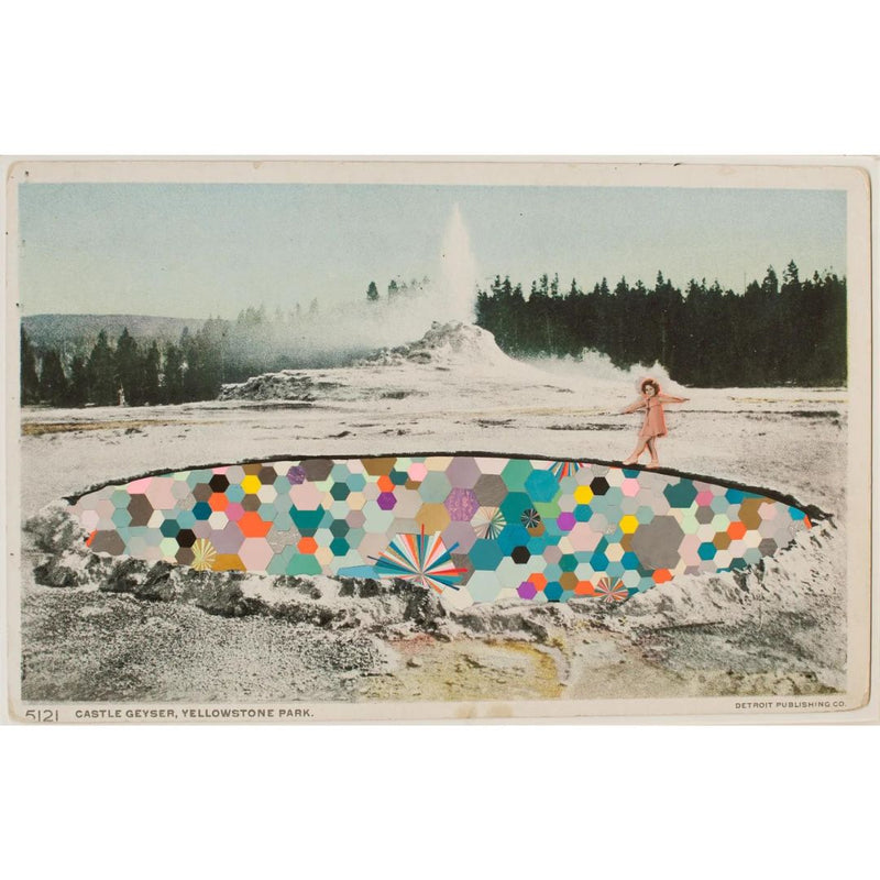 KO Plunge Pool (Castle Geyser) Art Print 19 x 13 -  - Art - Feliz Modern