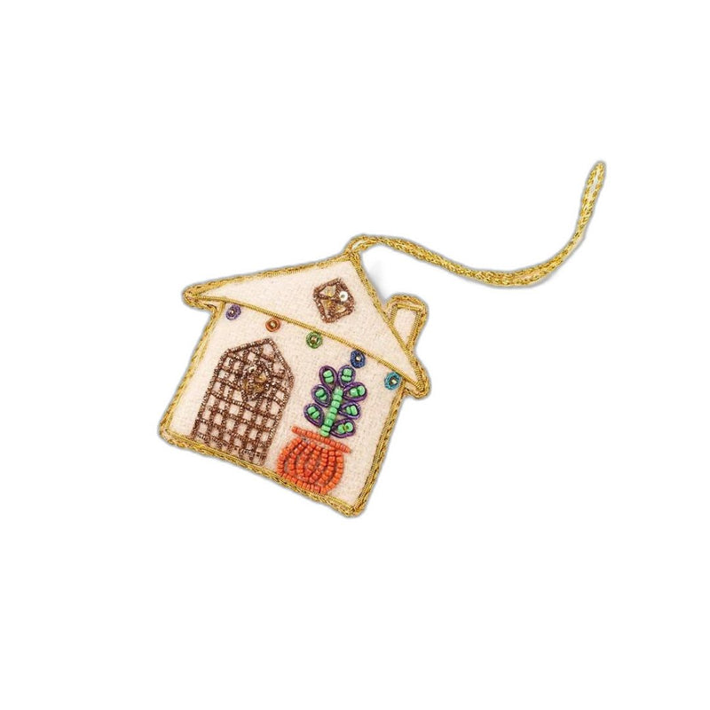 MRBE Plush House Ornament -  - Christmas - Feliz Modern