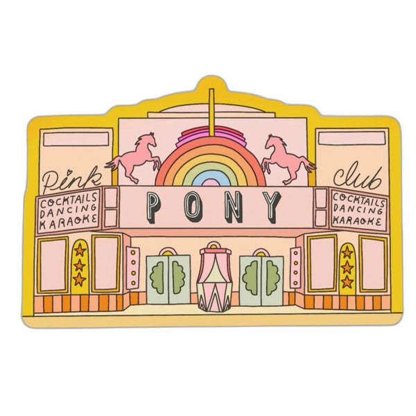 IAP Pony Club Sticker -  - Stickers - Feliz Modern