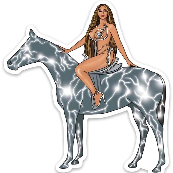 TFND Queen Bey Sticker -  - Stickers - Feliz Modern