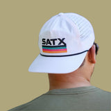 RRCC* White SATX Snapback Hat -  - Hats - Feliz Modern