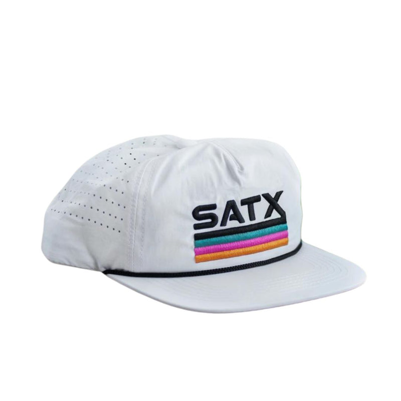 RRCC* White SATX Snapback Hat -  - Hats - Feliz Modern