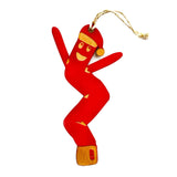 SNOM Air Dancer Ornament - Santa Hat Red - Christmas - Feliz Modern