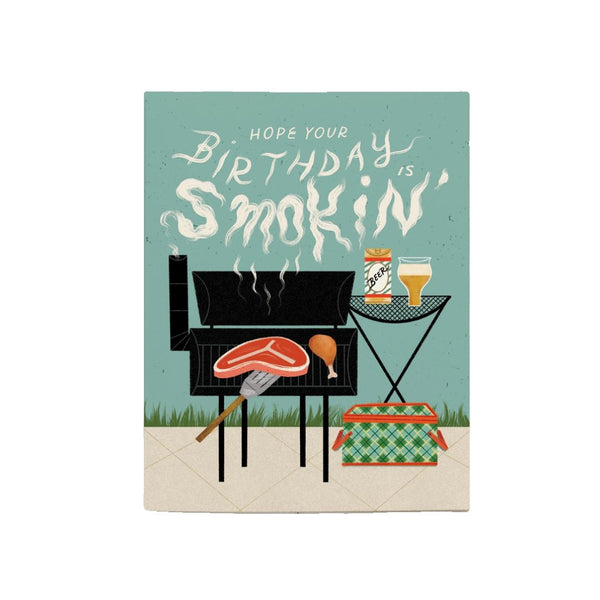 OEAC Smokin' Birthday Card -  - Cards - Feliz Modern