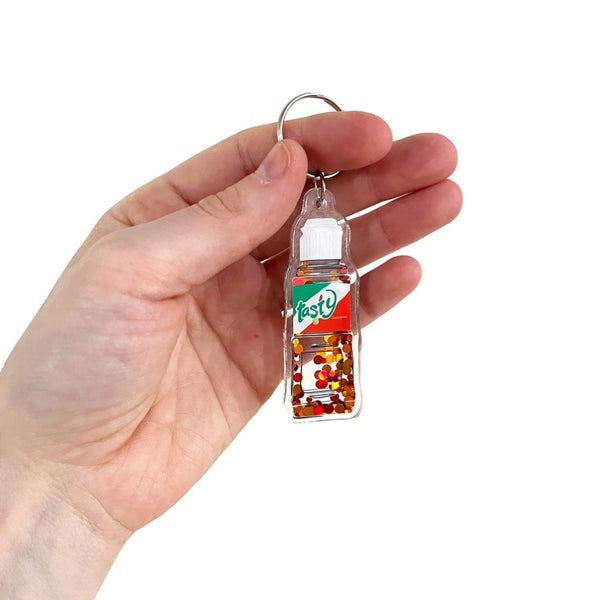 DWGS Glitter Tajin Keychain -  - Keychains - Feliz Modern