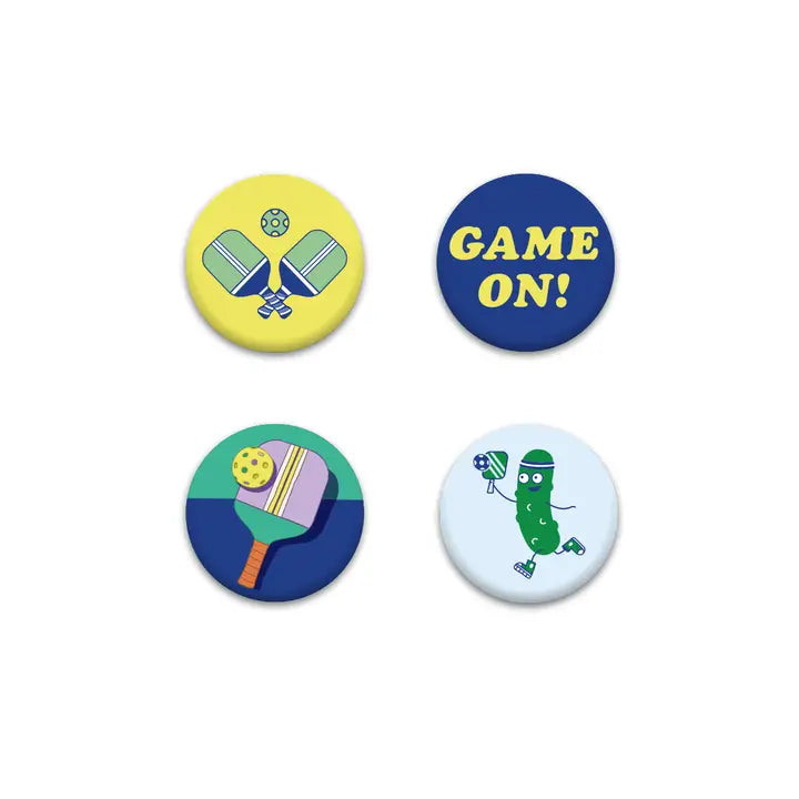 SLTZ Pickleball Magnet Set - - Magnets - Feliz Modern