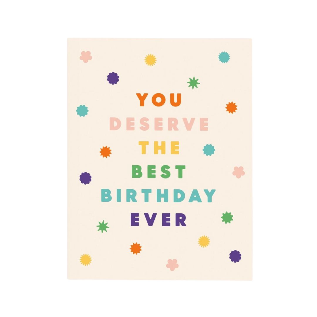 Ppas Best Birthday Ever Card Feliz Modern