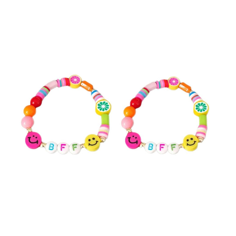 Buy EL REGALO Kids Girls Jewellery Pink Color Necklace and Bracelet Combo ( Set of 2) online