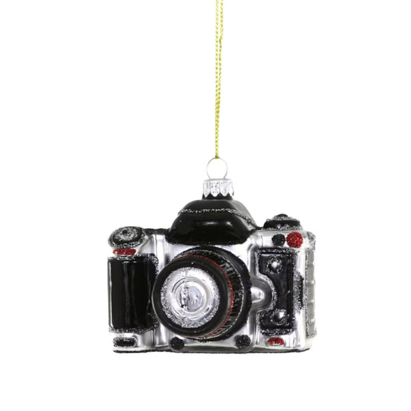 CFC Camera Ornament -  - Christmas - Feliz Modern