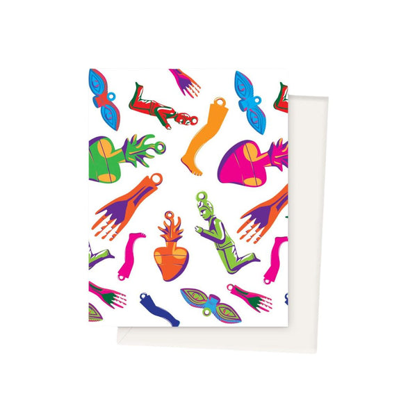 VIVG* Colorful Charms Card - - Cards - Feliz Modern