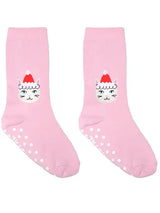 LGRL Santa Kitty Kids Crew Socks -  - Socks - Feliz Modern