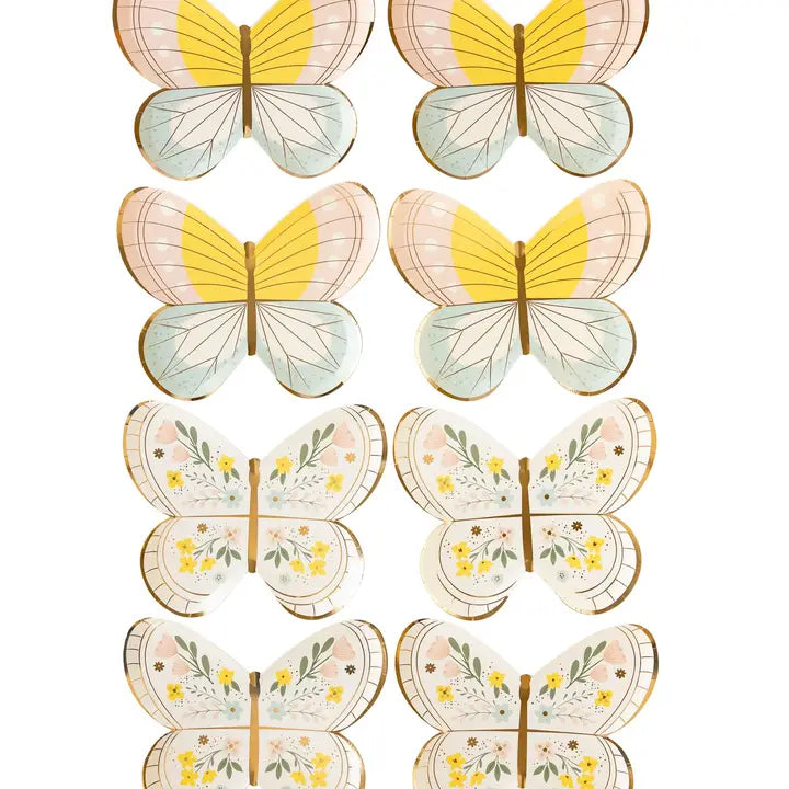 MMEY Butterfly Plates - - Party Supplies - Feliz Modern