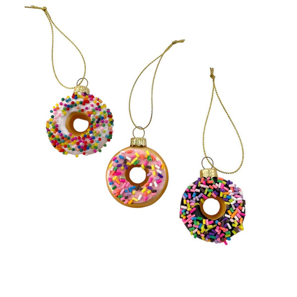 CFC Donut With Sprinkles Ornament -  - Christmas - Feliz Modern