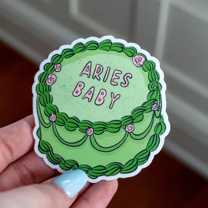 ABE Zodiac Cake Stickers - Aries - - Feliz Modern