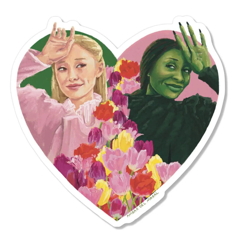 ADM Elphaba and Glinda Sticker - - - Feliz Modern