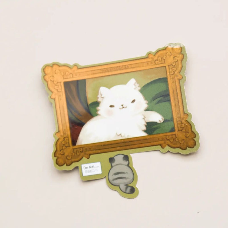 THSK Cat Art Piece Sticker - - Stickers - Feliz Modern