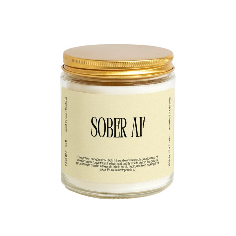 JWX Sober AF Candle - - Candles - Feliz Modern