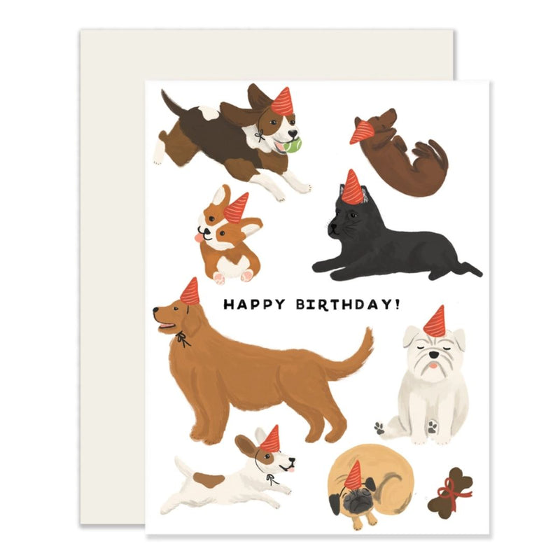 SLGST Happy Birthday Dog Lover Card -  - Cards - Feliz Modern