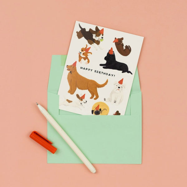 SLGST Happy Birthday Dog Lover Card -  - Cards - Feliz Modern