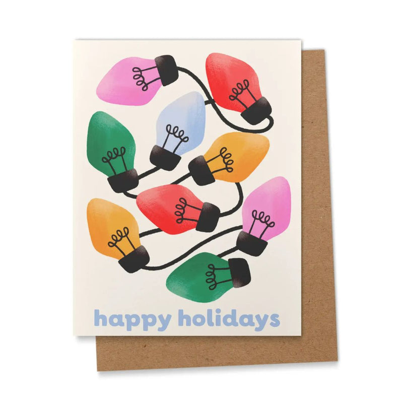 AAPK Holiday Lights Christmas Card - - Cards - Feliz Modern