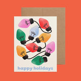 AAPK Holiday Lights Christmas Card - - Cards - Feliz Modern