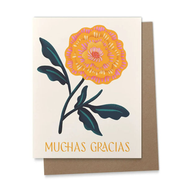 AAPK Muchas Gracias Spanish Card - - Cards - Feliz Modern