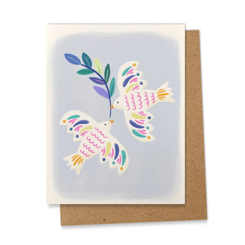 AAPK Los Novios Lovebirds Card - - Cards - Feliz Modern