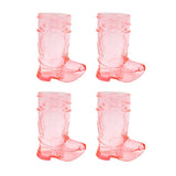 NPW Pink Boots Shot Glasses - - Drinkware - Feliz Modern