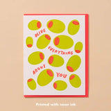 AHWA Olive Everything About You Card - - Cards - Feliz Modern