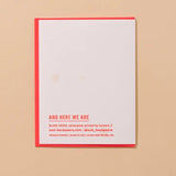 AHWA Olive Everything About You Card - - Cards - Feliz Modern