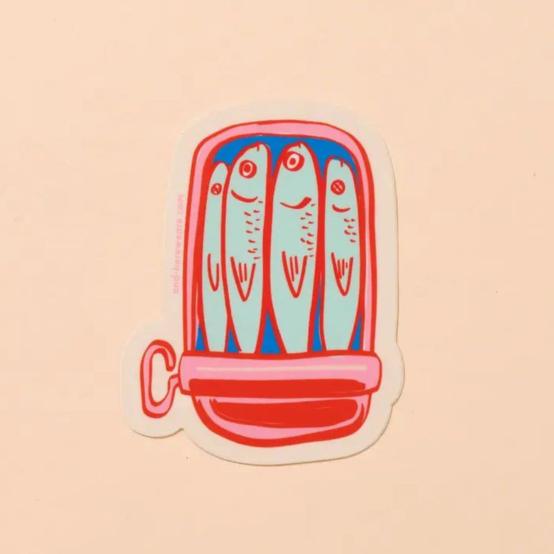 AHWA Sardines Sticker - - Stickers - Feliz Modern