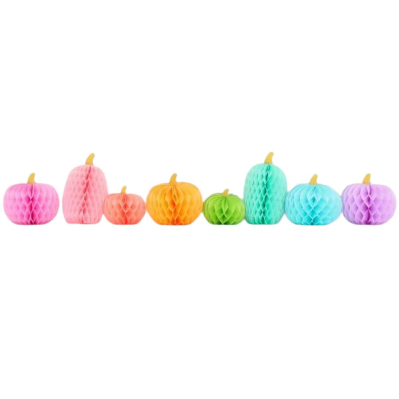 KACC Honeycomb Paper Pumpkins Decor -  - Halloween - Feliz Modern