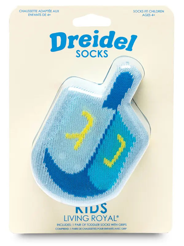 LGRL Dreidel Kids Socks -  - Socks - Feliz Modern