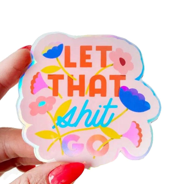 HAND Let That Go Sticker - - Stickers - Feliz Modern