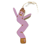 SNOM Air Dancer Ornament - Lilac - Christmas - Feliz Modern