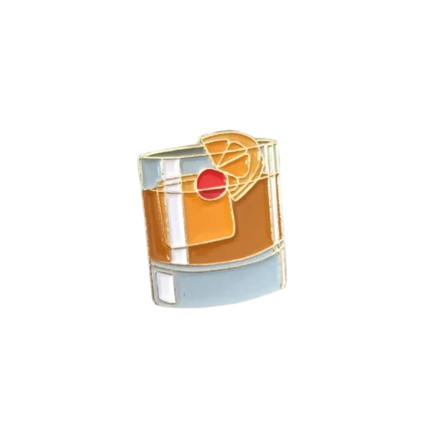 LAVY Old Fashioned Cocktail Pin -  - Pins & Patches - Feliz Modern